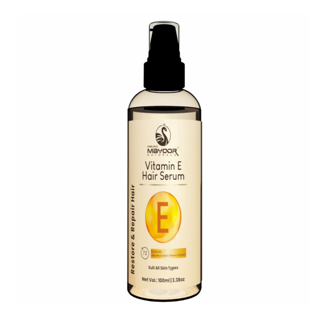 MAYOOR NATURALS VTAMIN E HAIR SERUM - Maur Herbals